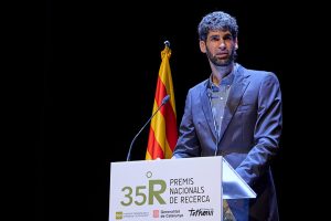 Xavier Ros Oton. Fotografía: Arnau Carbonell. Generalitat de Catalunya.