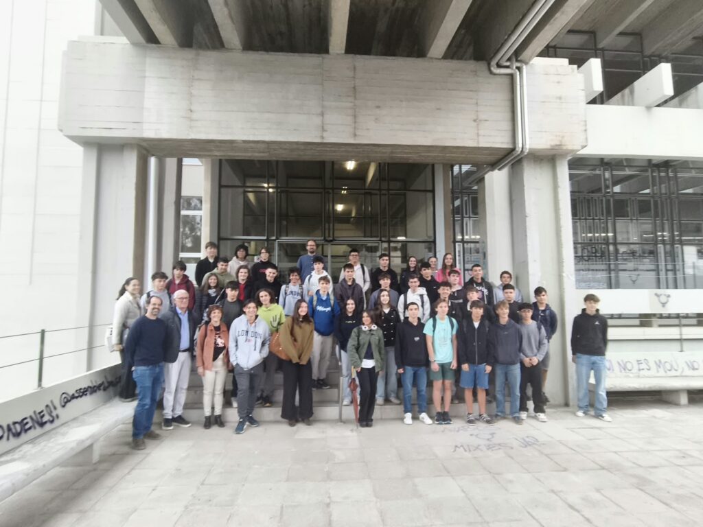 Participants a la jornada de selecció de Bojos per les Matemàtiques 2027 a la UAB