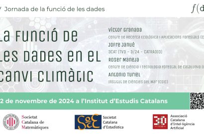 Cartell V Jornada La funció de les dades canvi climàtic